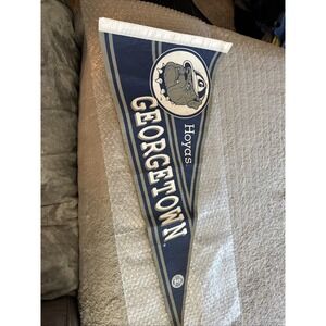 NCAA Georgetwon Hoyas Vintage 1990's Wincraft‎ Team Logo College Pennant